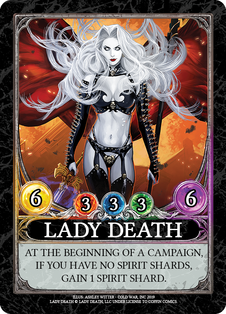 Lady Death: Last Stand standard avatar set