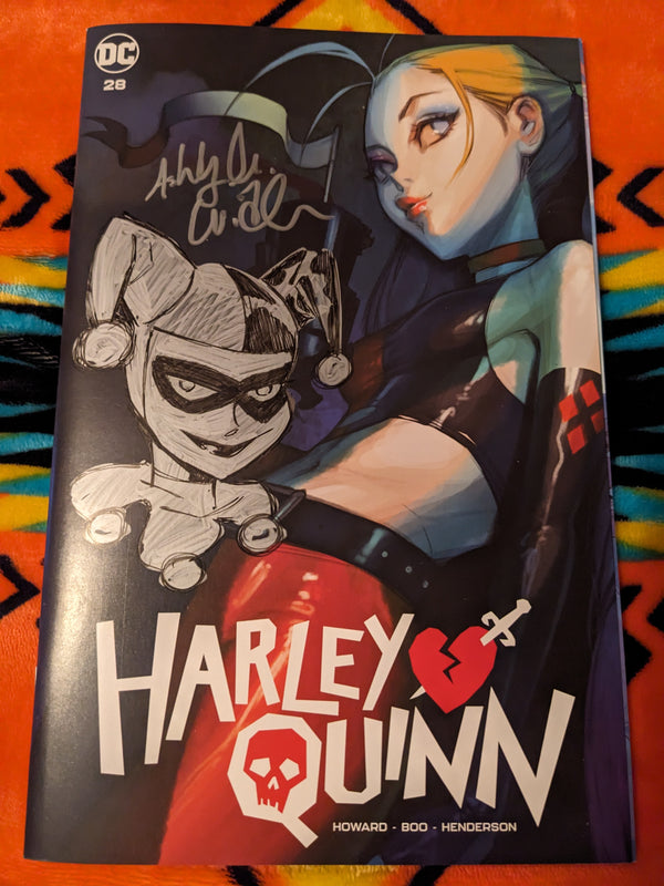 Harley Quinn #28 Ashley Witter Variant -- BT Harley Remarque