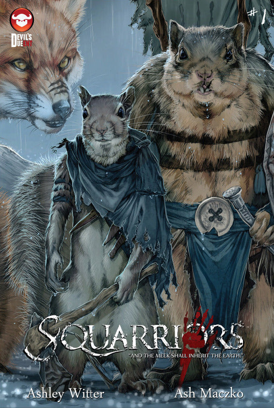 Squarriors #1 Kickstarter variant cover