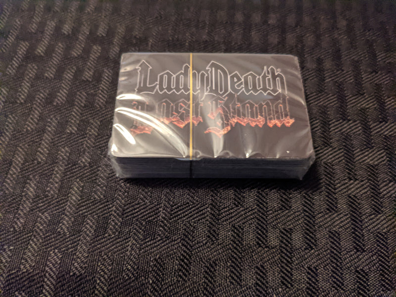 Lady Death: Last Stand components: Ability cards