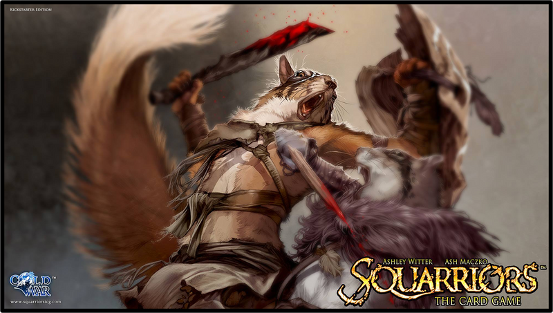 Squarriors gaming playmat -- almost gone!!