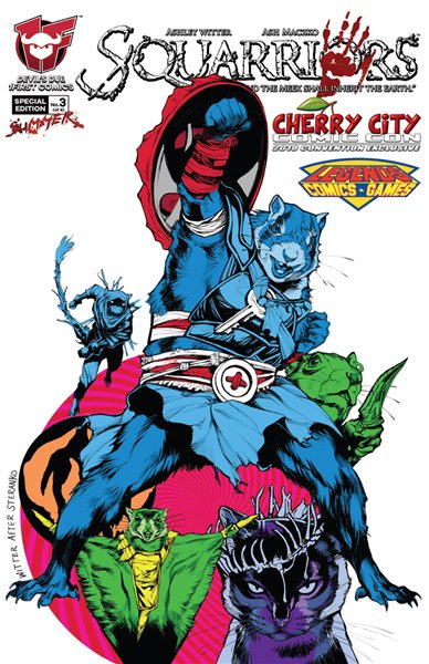 Squarriors: Summer #3 -- Cherry City variant (Legends Comics & Games)
