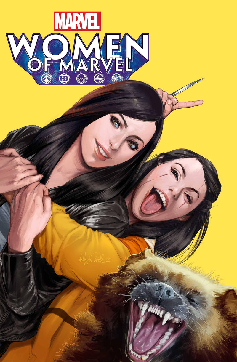 Women of Marvel #1 original cover art -- X-23